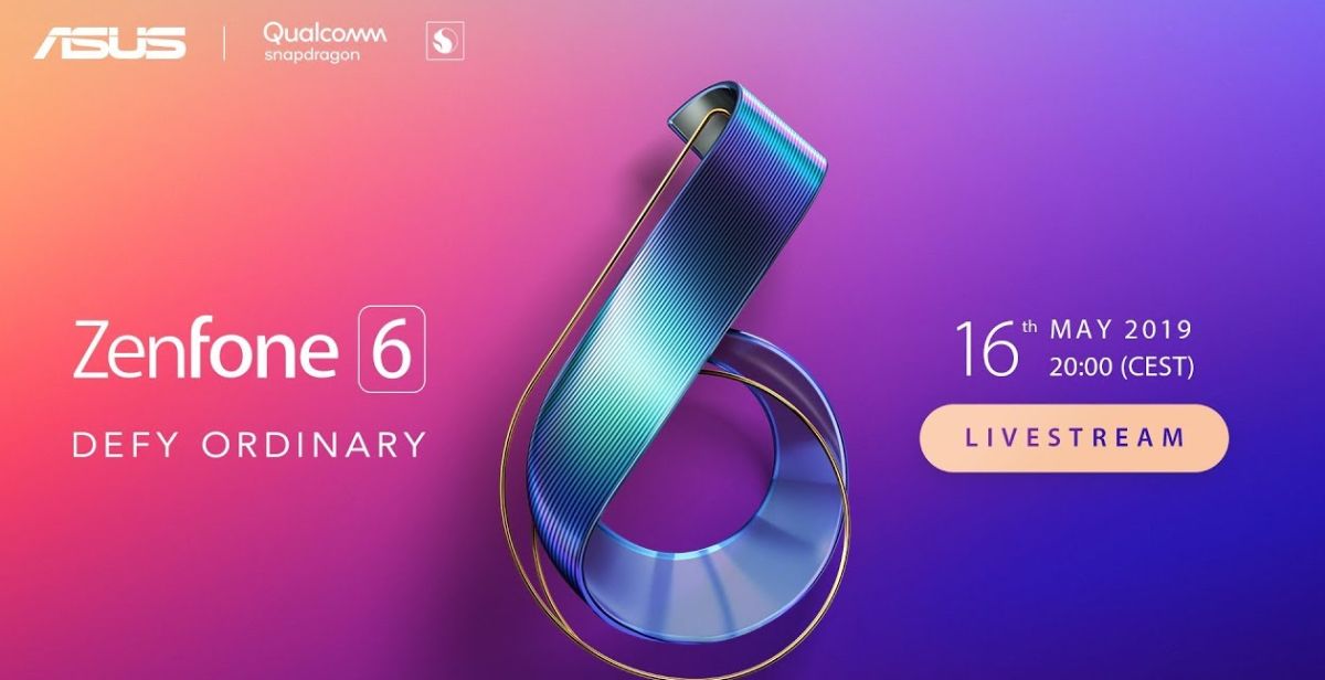 ▲華碩今(15)日釋出 ZenFone 6 發表直播訊息。（圖／翻攝華碩YouTube影片）