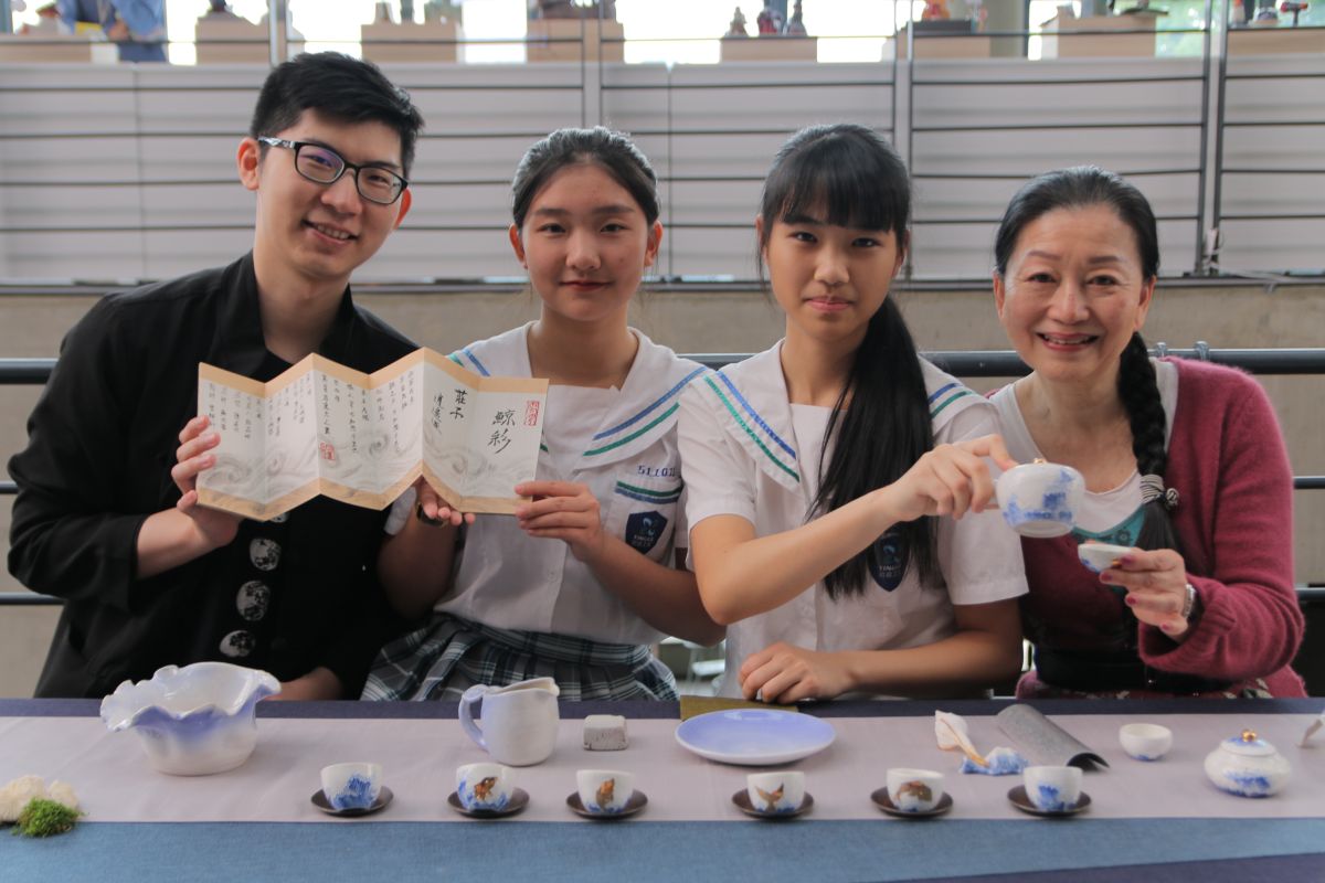 ▲鶯歌陶博館陶藝創作成果展，師徒制三代同框，鼓勵年輕人投入陶藝創作。（圖／記者蔡琇惠攝，2019.05.15）

