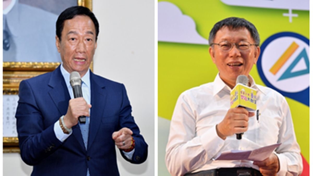 鴻海董事長郭台銘一句話評論總統參選人，他評論台北市長柯文哲「心口不一」。( 圖 / NOWnews 資料照 )