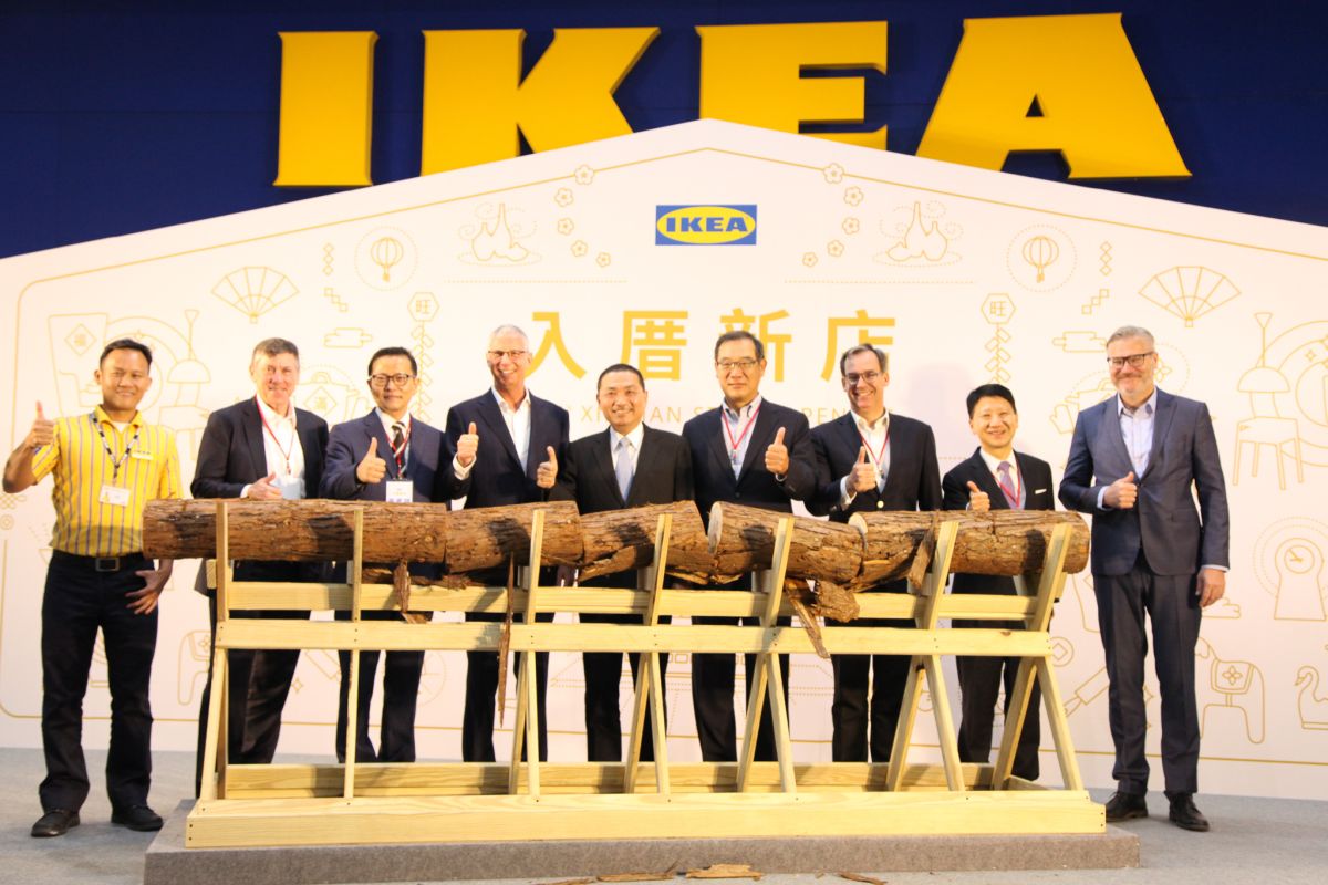 ▲IKEA宜家家居斥資臺幣10億元，於新北市新店區開設新店，16日舉辦開幕典禮。（圖／新北市經發局提供）