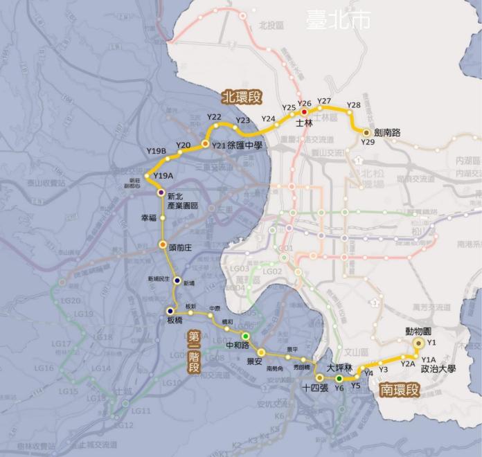 台北市長柯文哲16日到市議會專案報告，他指出首都環狀線是捷運局積極推動下一階段的願景建設，預估10年內可完工通車。（圖 / 台北市政府提供）