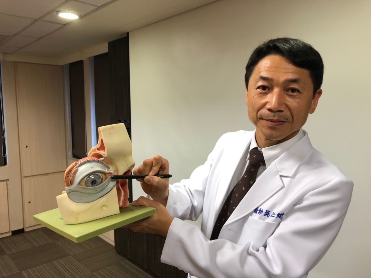 ▲張女士感冒時在家自行洗鼻子，導致出現淚溢的狀況。（圖／書田診所提供）