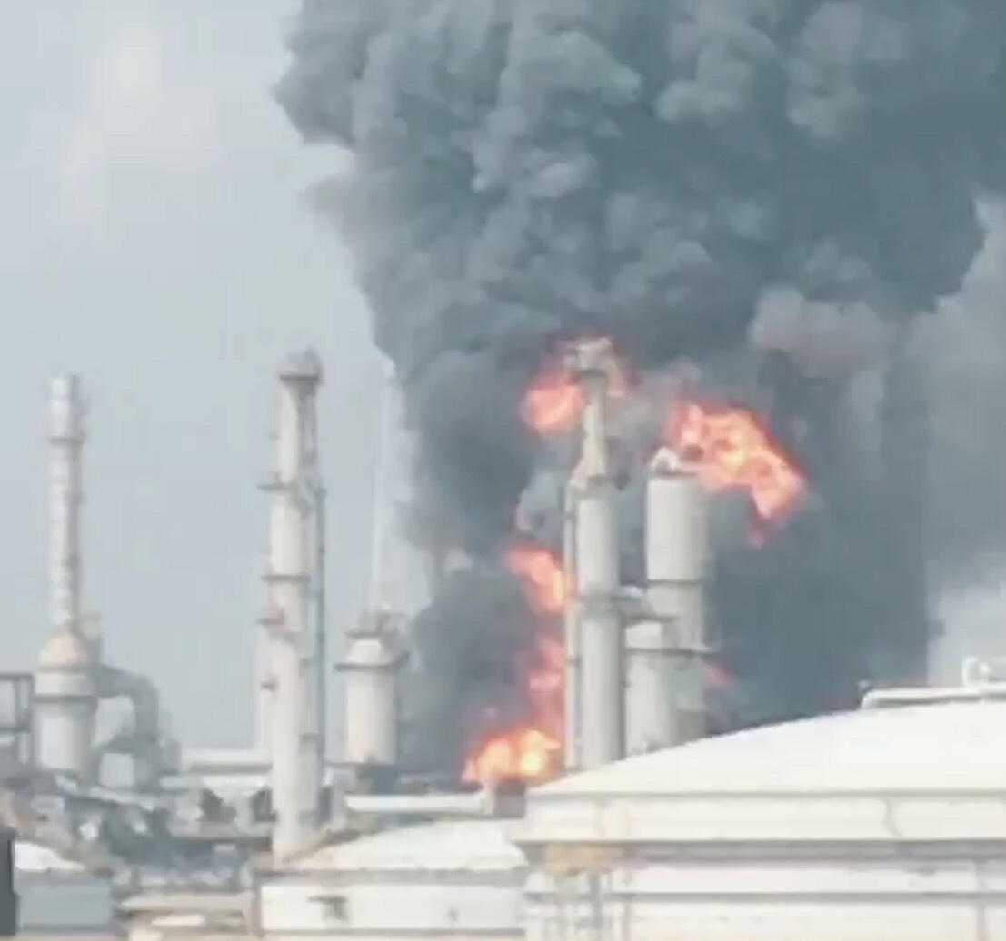 ▲六輕台化芳香烴三廠4月7日嚴重氣爆。（圖／記者蘇榮泉攝，2019.05.16）