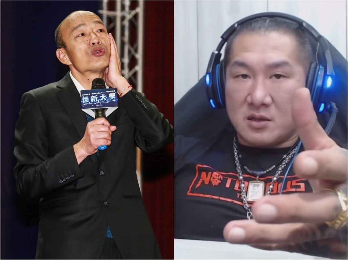 ▲「某某黨送錢！」館長選前力挺韓國瑜，暗黑內幕曝光。（合成圖／NOWnews 資料照、翻攝自 Youtube）