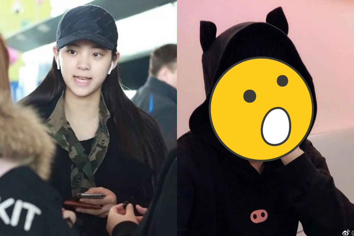 ▲歐陽娜娜撞臉男星。（圖／翻攝微博）
