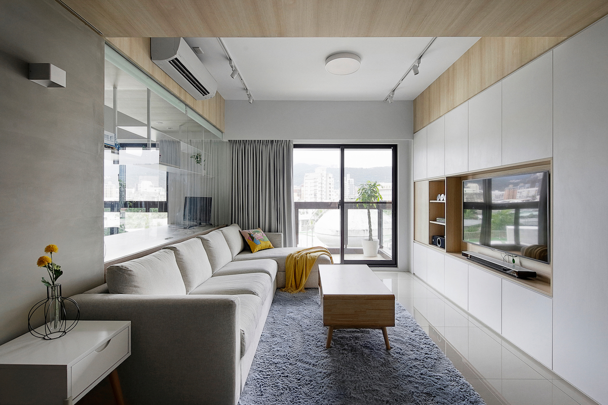 ▲喜歡日式簡約風的蔡阿嘎，新家兼具住家及工作室，需要大量收納，歐德家具客製化滿足蔡阿嘎收納需求及展示空間。(圖/公關照片)