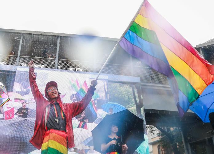 ▲台灣在5月17日通過同婚專法，正式成為亞洲第一個同志婚姻合法化的國家。（圖／記者葉政勳攝 , 2019.05.17）