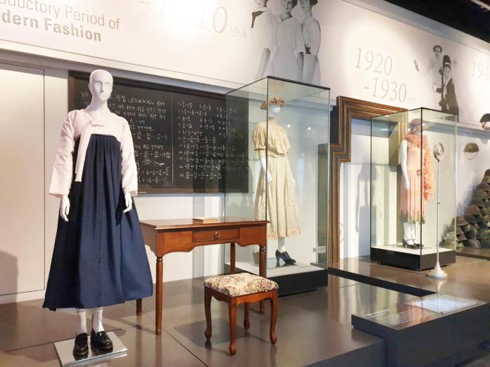 ▲大邱纖維博物館自2015年開幕，裡頭展示南韓服裝演進歷史。（圖／記者許家禎攝，2019.4.25）