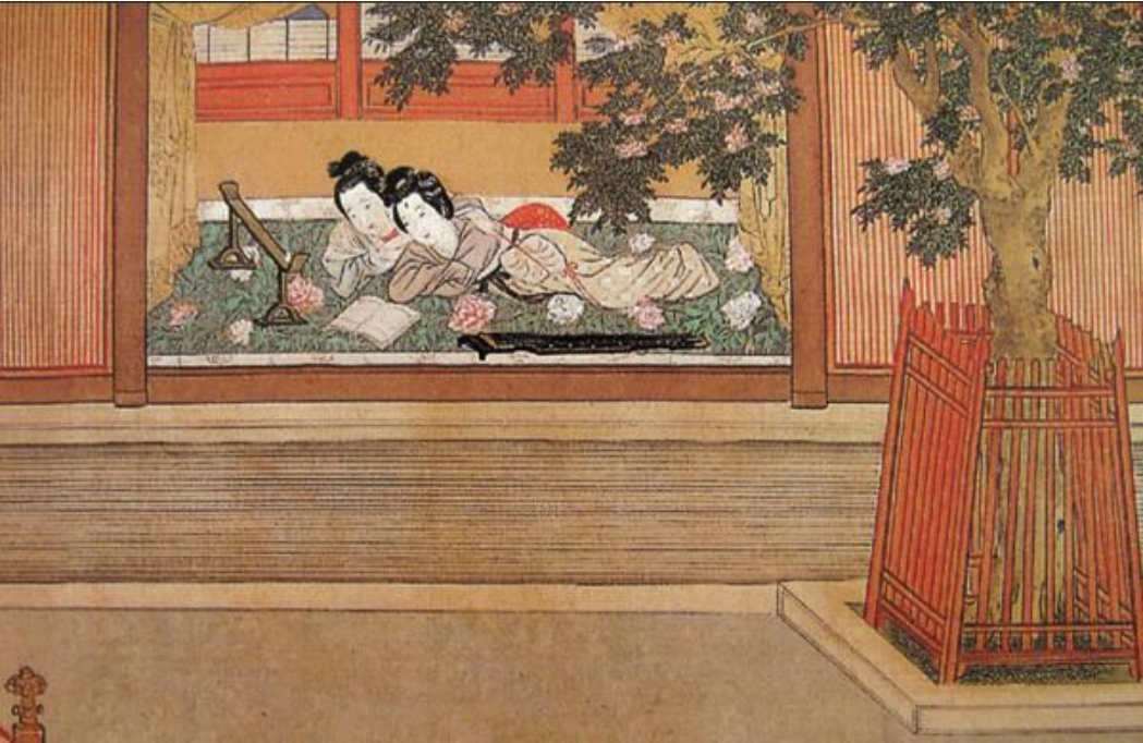 ▲仇英《漢宮春曉圖》卷。（示意圖／截自網路）