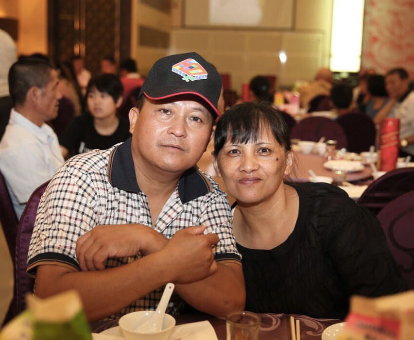 巡山員林建民和他的太太。(圖／林建民提供)