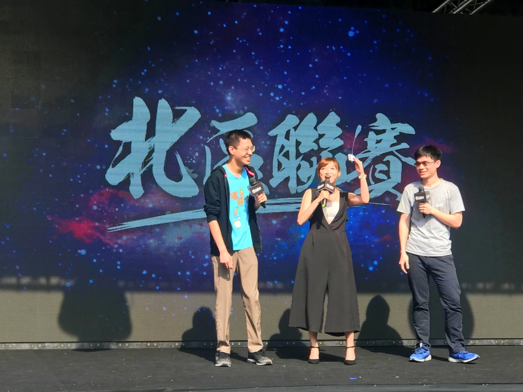 ▲第五屆北區電競聯賽《爐石戰記》冠亞軍賽（圖／黃彥迪攝）