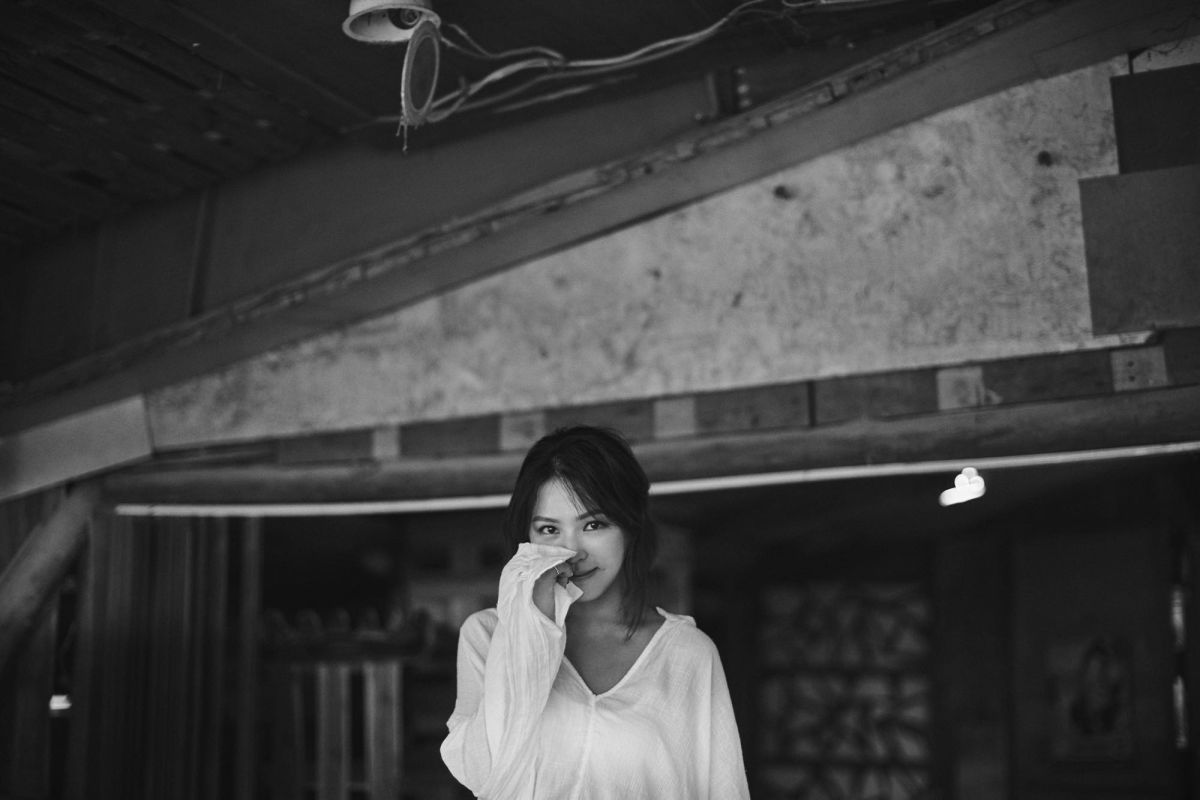 ▲熊熊談初戀眼眶泛淚。（圖／臉書）