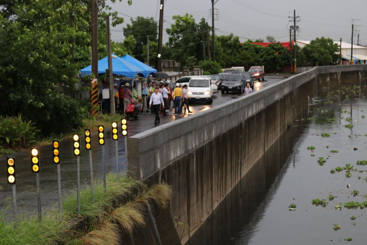 ▲安順寮排水系統-港口橋大排。（圖／郭國文服務團隊提供）