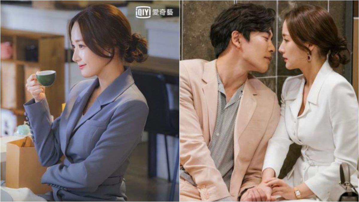 ▲《她的私生活》朴敏英的包頭髮型非常優雅。（圖／愛奇藝台灣站臉書）