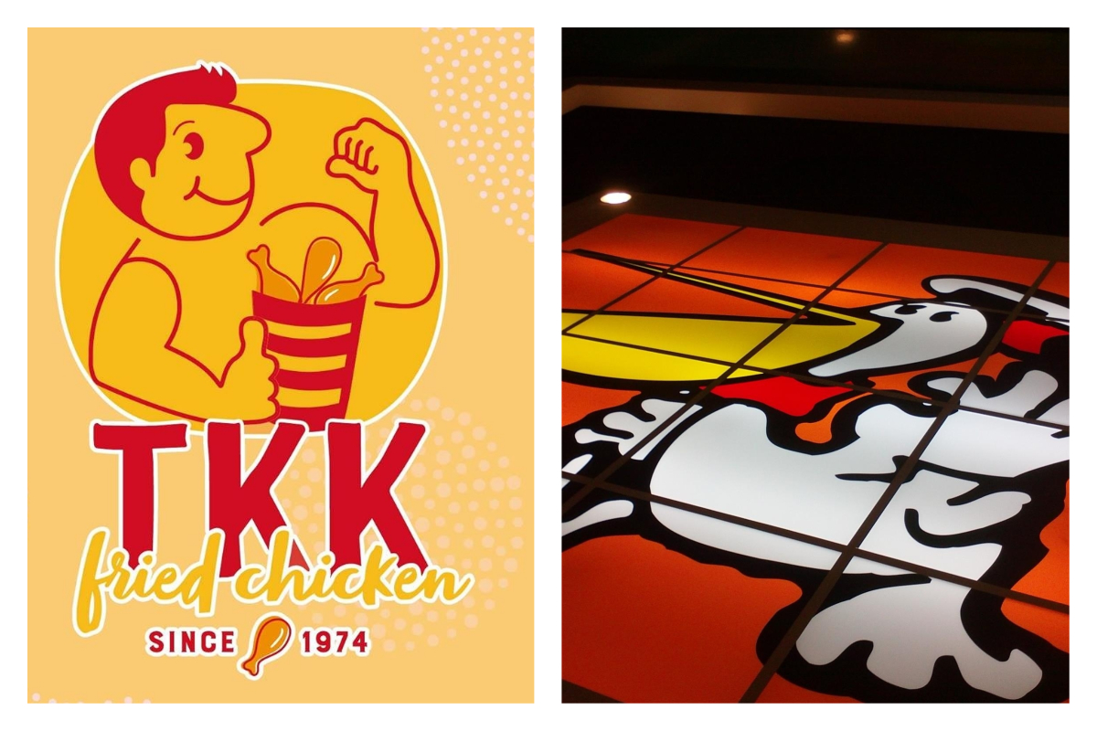 ▲網友發文求問「頂呱呱是誰在吃？」，意外引發鄉民頂呱呱與丹丹漢堡的南北大戰。（合成圖／翻攝自頂呱呱臉書，丹丹漢堡五甲店臉書）