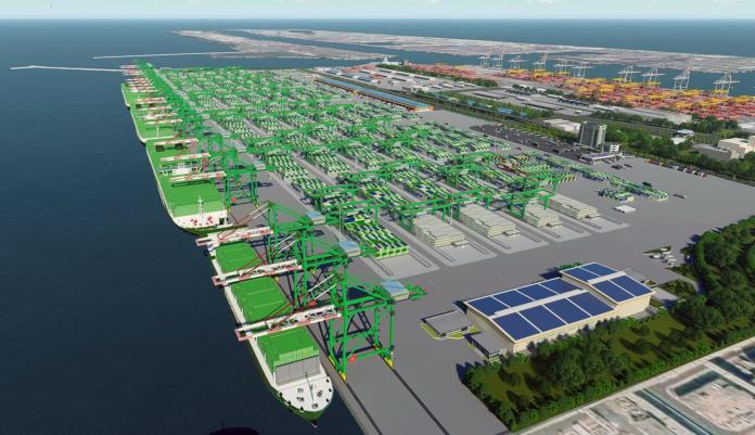 鞏固貨櫃樞紐地位　港務公司打造高雄港第七貨櫃中心
