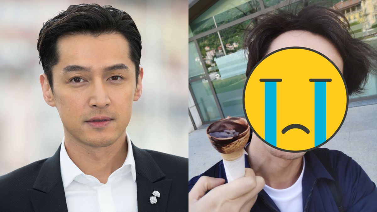 ▲胡歌崩壞照瘋傳。（圖／達志、微博）