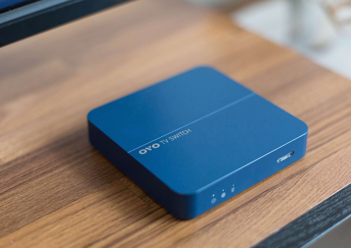  ▲OVO 於今（22）日發表了全球首款個人化AI電視盒 - OVO TV Switch，提供AI智慧個人化的觀賞電視節目服務。（圖／OVO提供）