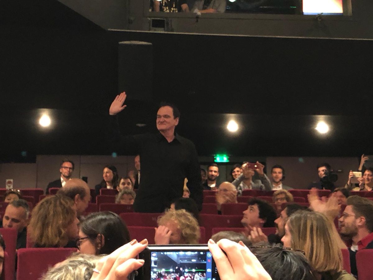 ▲昆汀塔倫提諾也來看《灼人秘密》。（圖／岸上）