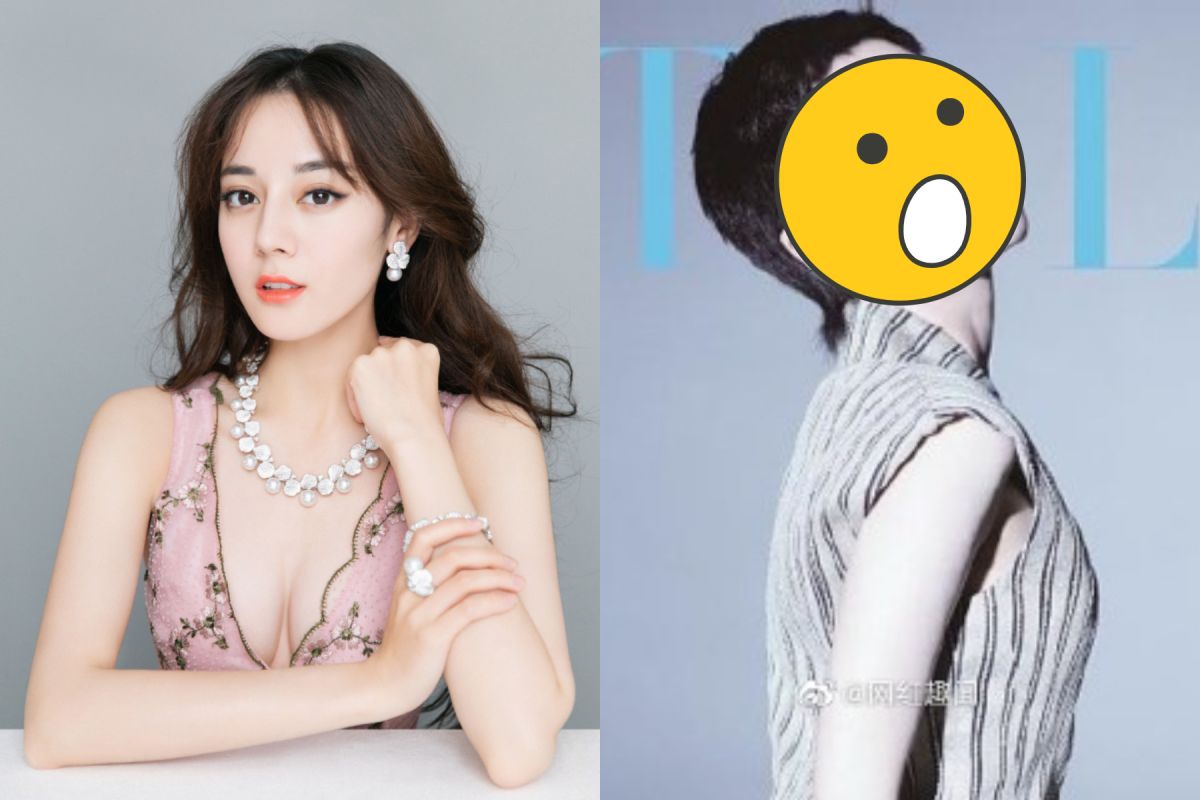 ▲迪麗熱巴總以長髮示人。（圖／翻攝微博）
