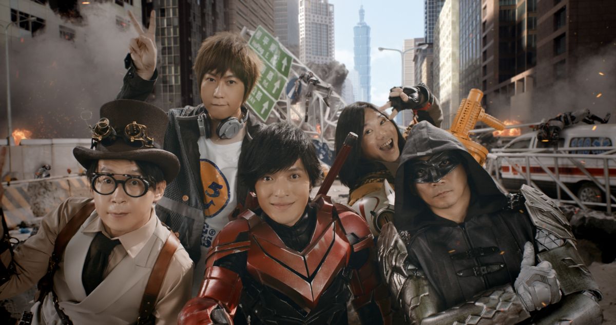 ▲《五月天人生無限公司》由五月天扮演「第五分隊」超級英雄。（圖／相信）