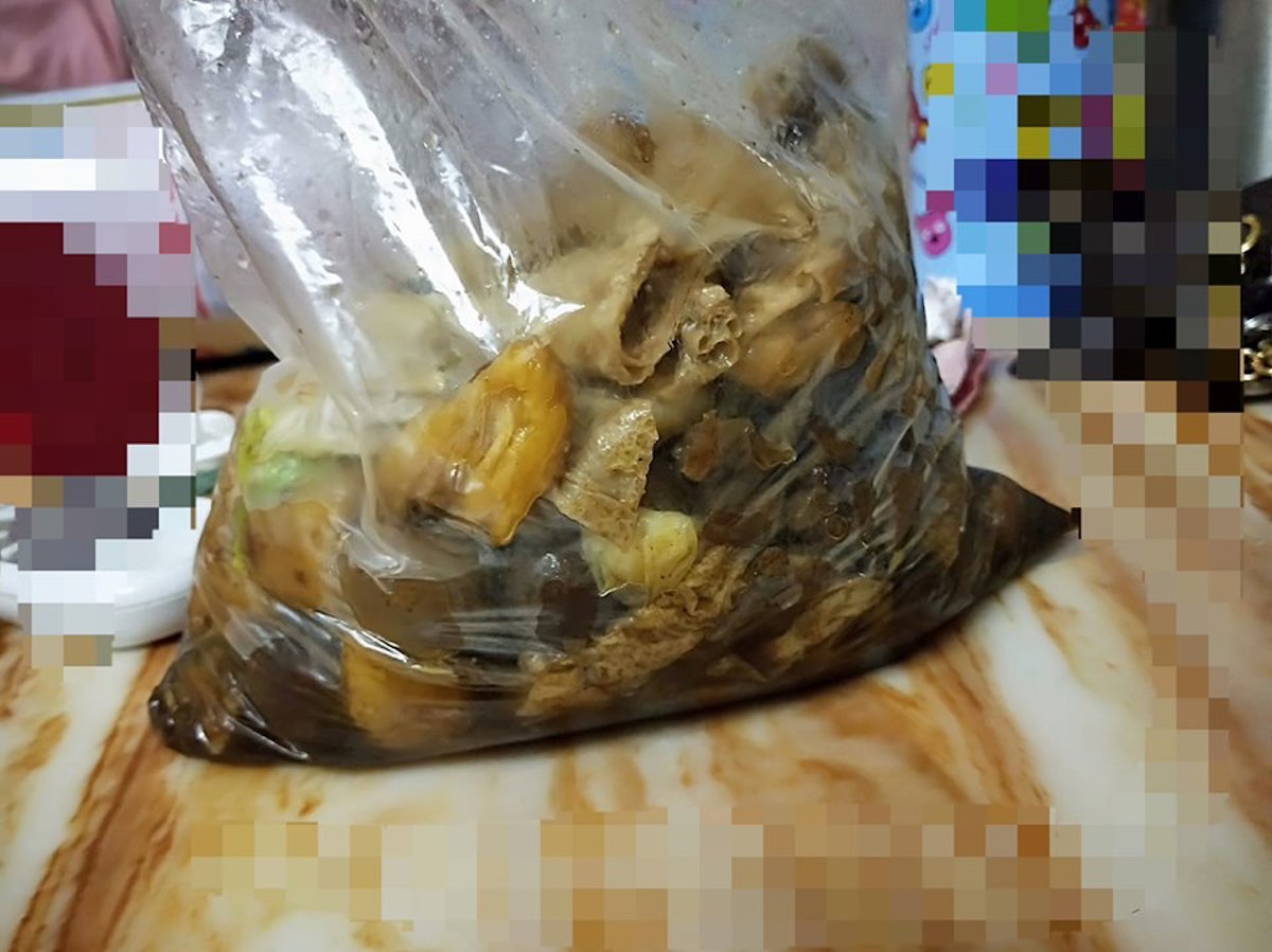 ▲女網友 PO 出自己買的滷味，疑問是否買太貴。（圖／翻攝自臉書社團「斗六人文社交圈」）