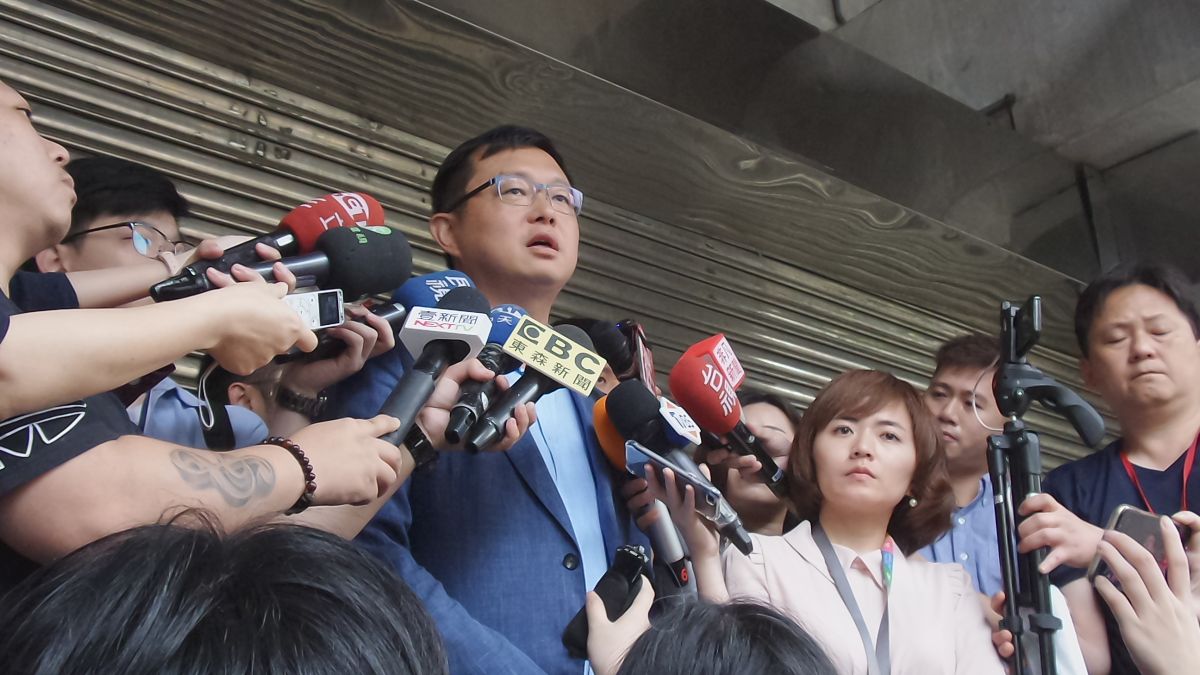 ▲高雄市長韓國瑜對於被綠營當假想敵喊「不敢當」，賴清德辦公室發言人李退之表示，祝他心想事成。（圖／記者呂炯ㄐ昌攝, 2019.5.23）