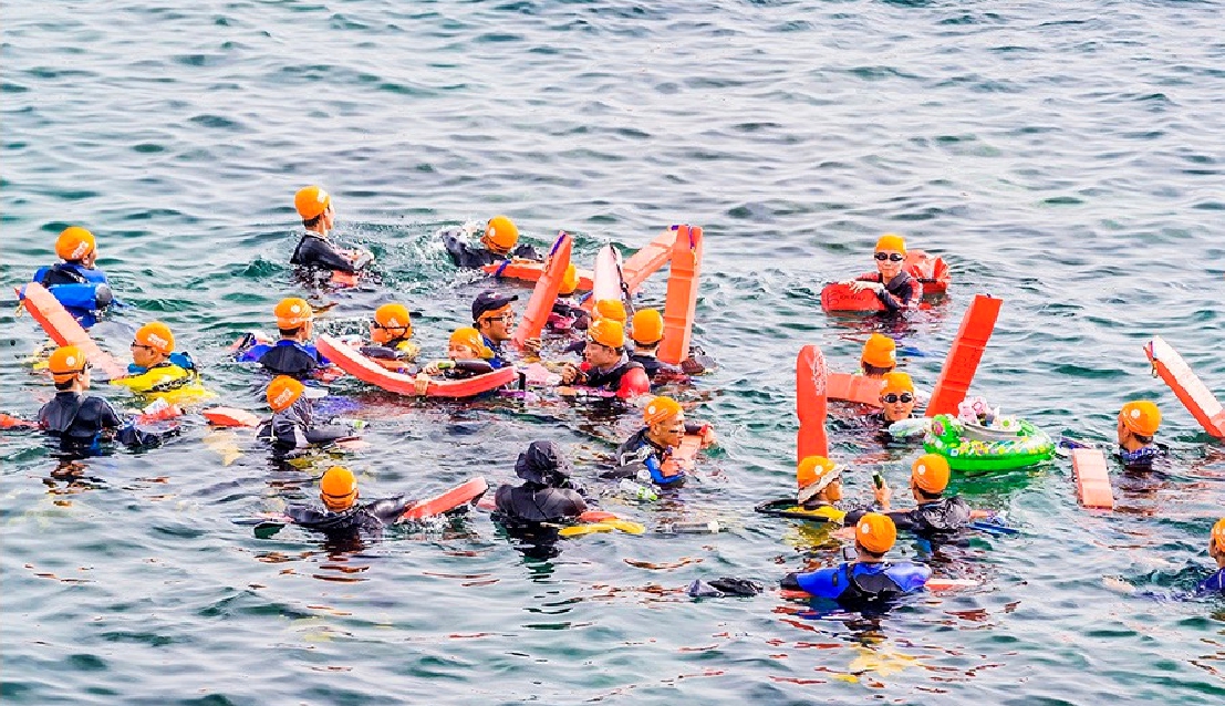 ▲基隆外木山海上長泳活動5月26日將在外木山漁港停車場登場，吸引1499人報名參加。（圖／基隆市政府提供）