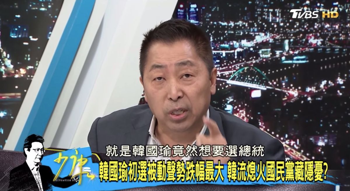 ▲過去表態「挺韓」的資深媒體人唐湘龍，21 日在談話節目中感嘆：「2019 台灣政治最不幸的事，就是韓國瑜居然想要選總統！」（圖／翻攝自 Youtube）