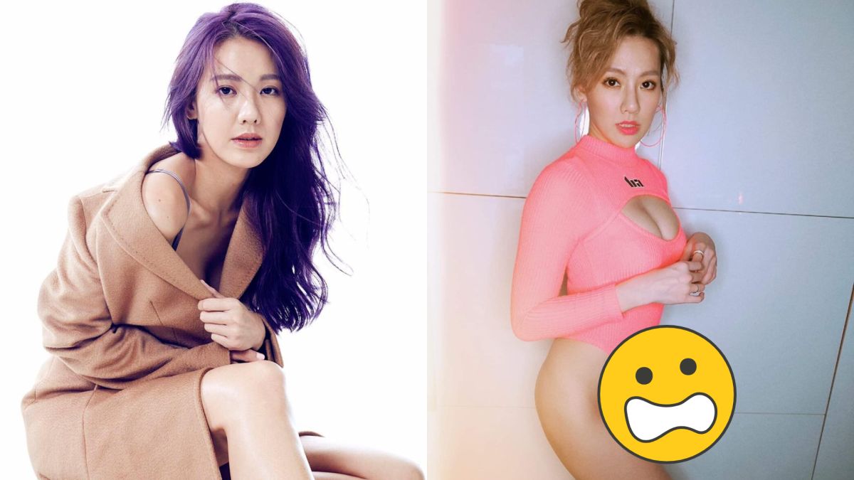 ▲劉雨柔工作照尺度大膽。（圖／臉書）