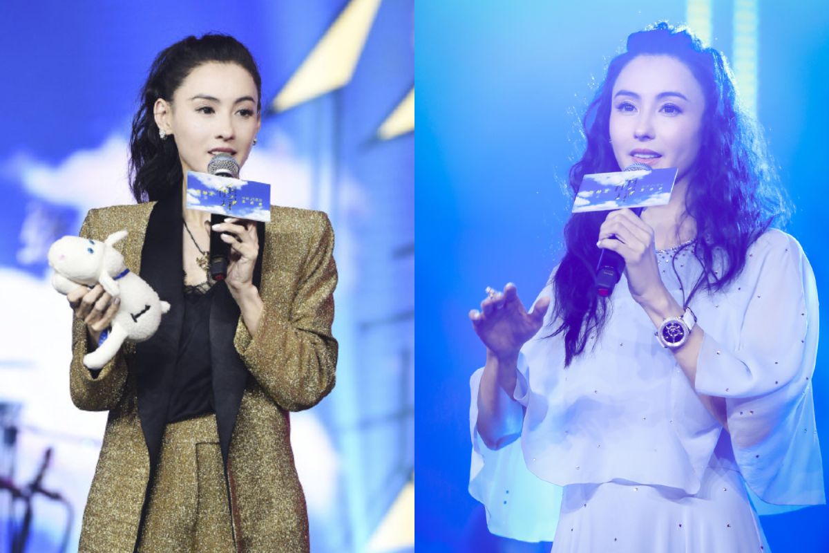 ▲張柏芝一手扛起撫育三個兒子的責任。（圖／翻攝微博）