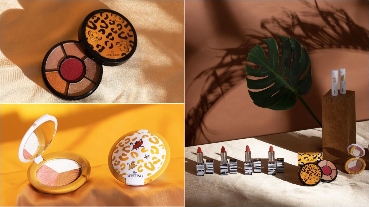 ▲ FreshO2 獅子王系列彩妝。（圖／FreshO2）