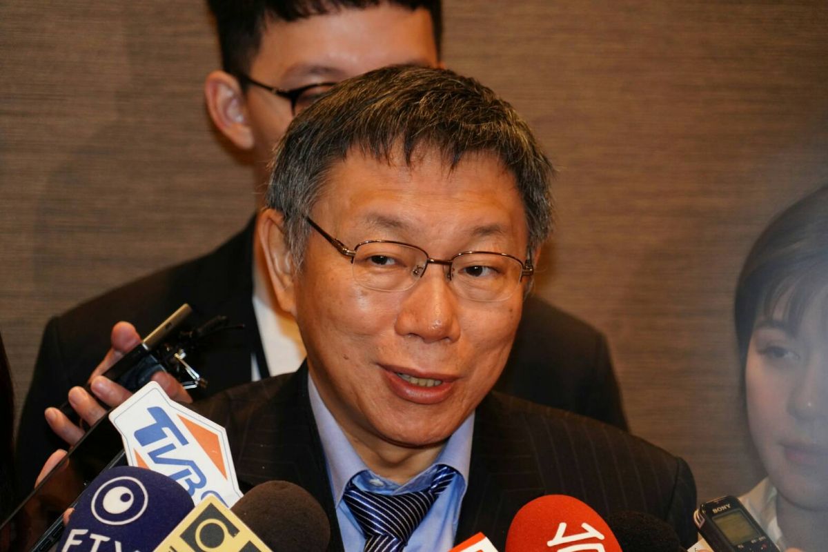 ▲台北市長柯文哲。（圖 / 台北市政府提供）