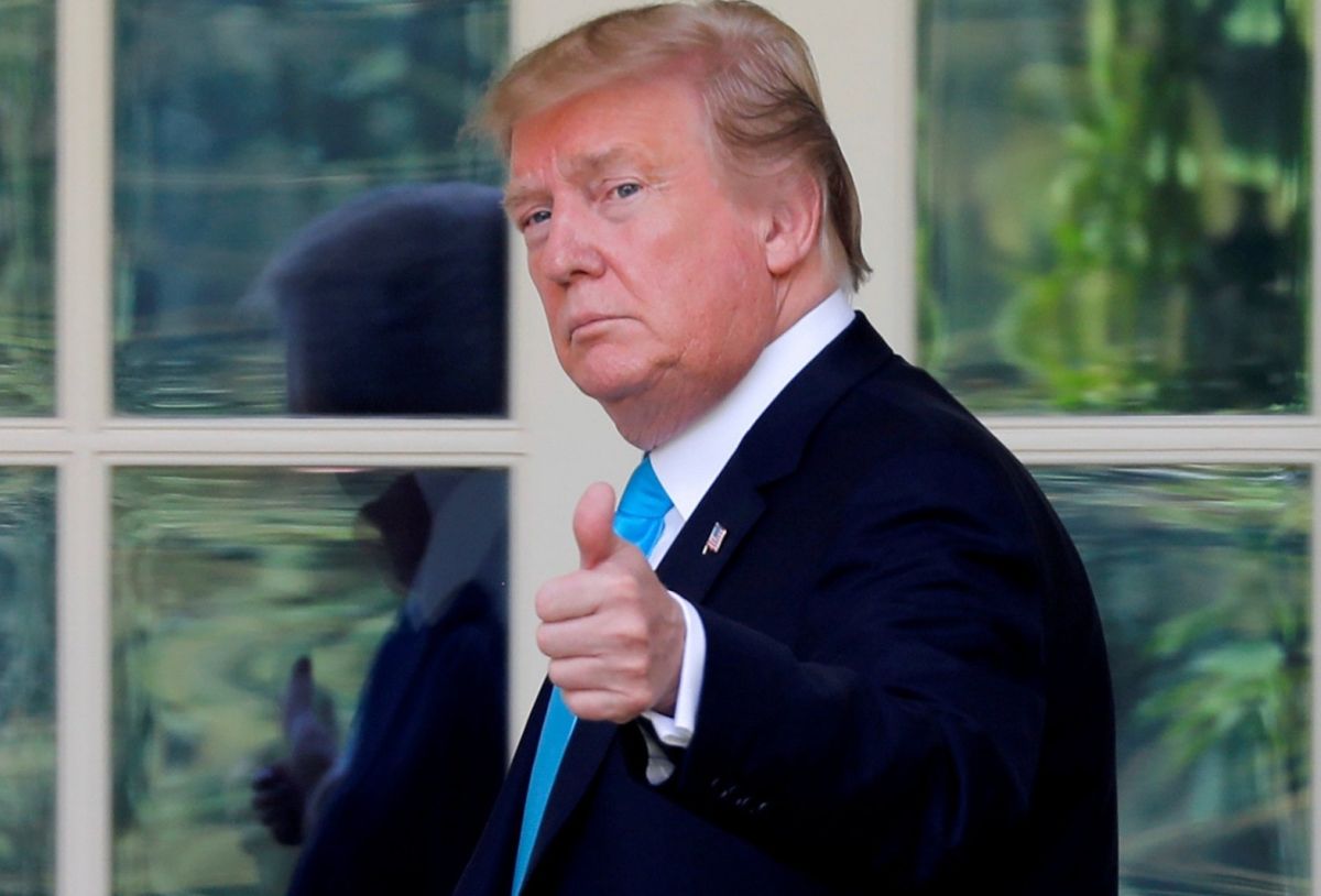 ▲美國總統川普表示，華為很危險，但問題可在中美貿易協議中解決。（圖／翻攝網路）