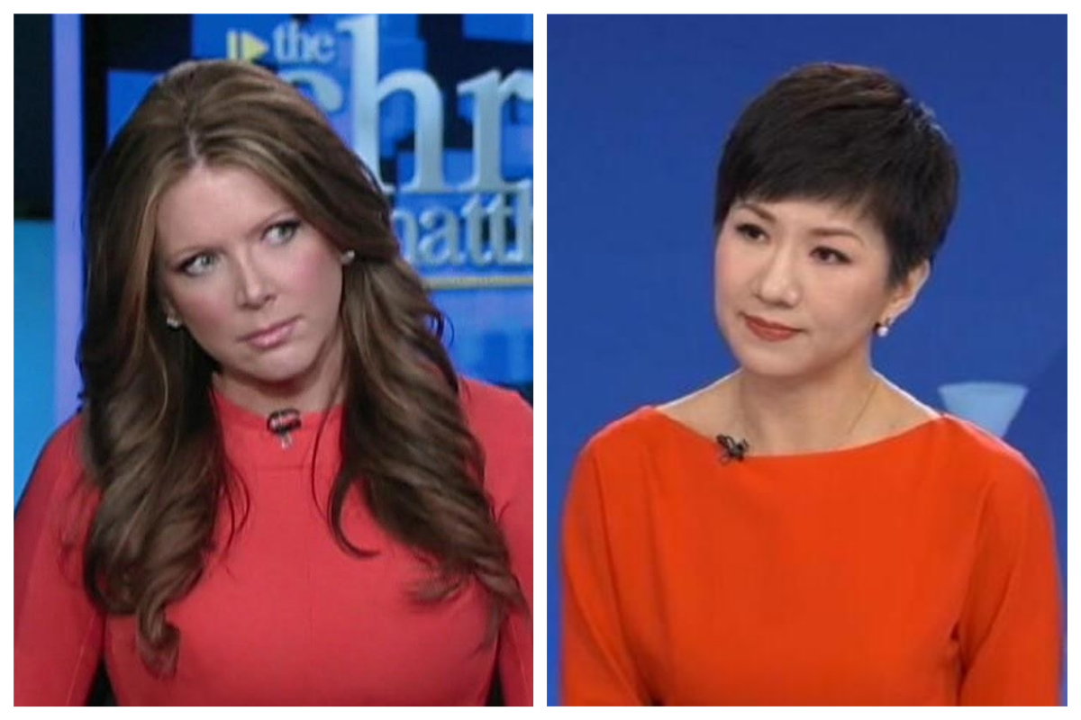 ▲美中貿易戰意外延燒成媒體戰。（合成圖／翻攝自 stmed.net／翻攝自央視）