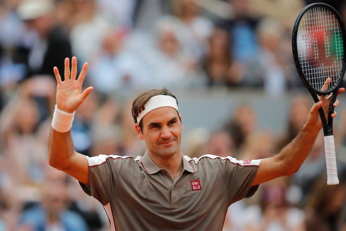 瑞士名將Roger Federer重返法網。（圖／美聯社／達志影像）