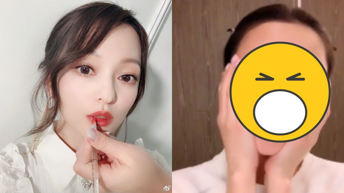 ▲張韶涵罕見曝光素顏模樣。（圖／微博）