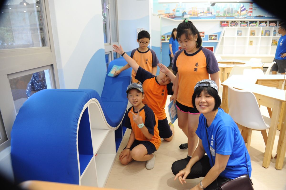 ▲基隆市政府向教育部爭取近4千萬前瞻計畫經費設置學校社區共讀站。（圖／基隆市政府提供）
