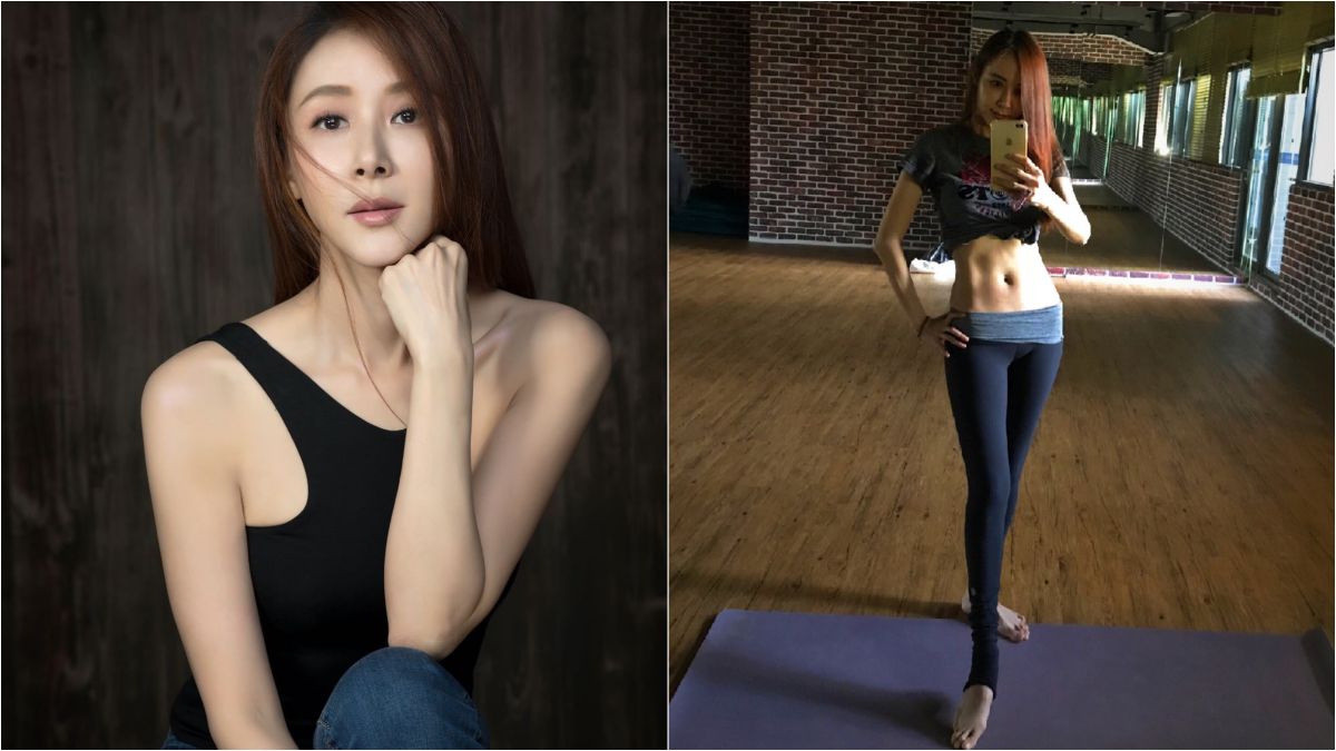 ▲蕭薔的小蠻腰令人羨慕。（圖／蕭薔StephanieH微博）