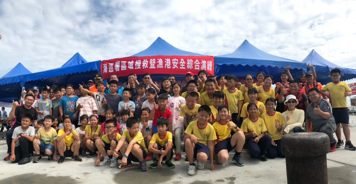 ▲108年聯合區域搜救暨漁港安全綜合演練。（圖／記者蘇榮泉攝，2019.05.27）