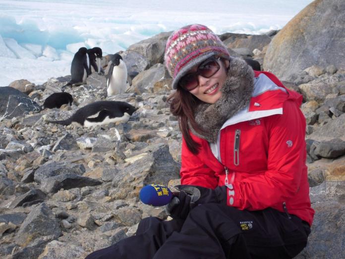 《世界的盡頭 南極探險全紀錄》讓舒夢蘭能探索自我心靈。（初聲／舒夢蘭提供）