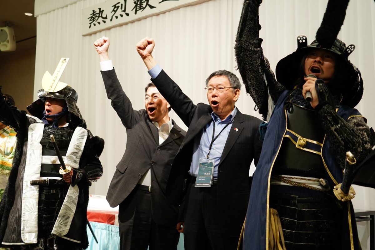 台北市長柯文哲。( 圖 / 台北市政府提供 )