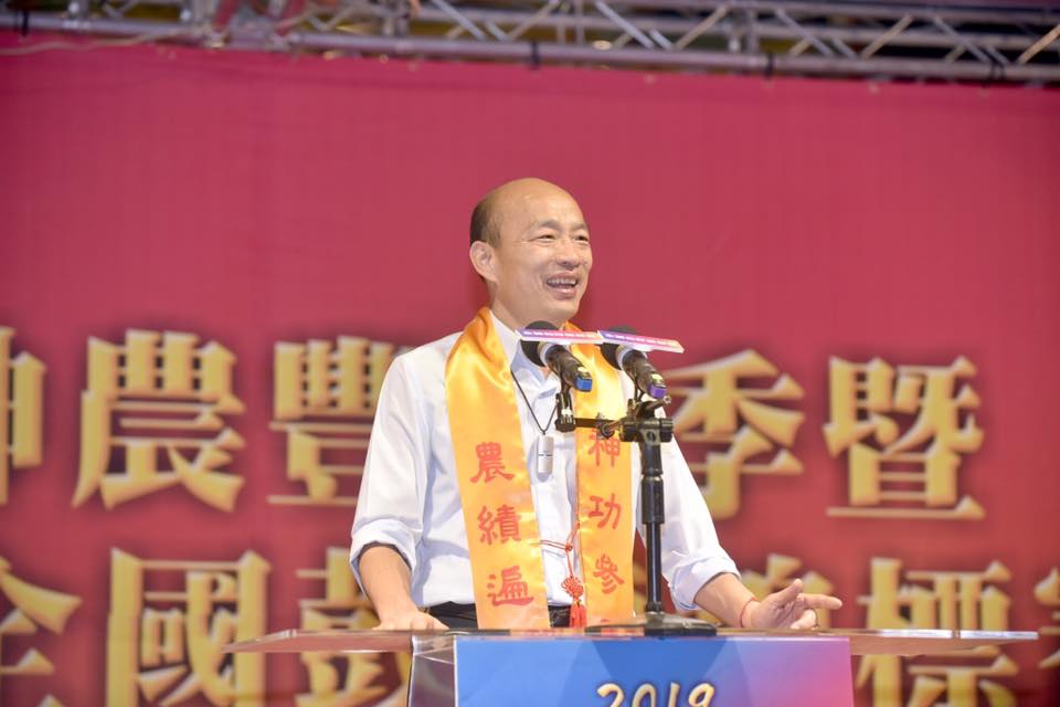 ▲韓國瑜提到自己29歲開始掉髮，並曝光傷心往事。（圖／翻攝自韓國瑜臉書）