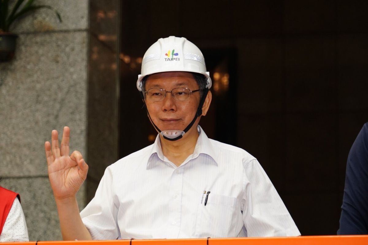 台北市長柯文哲。（圖 / 台北市政府提供）