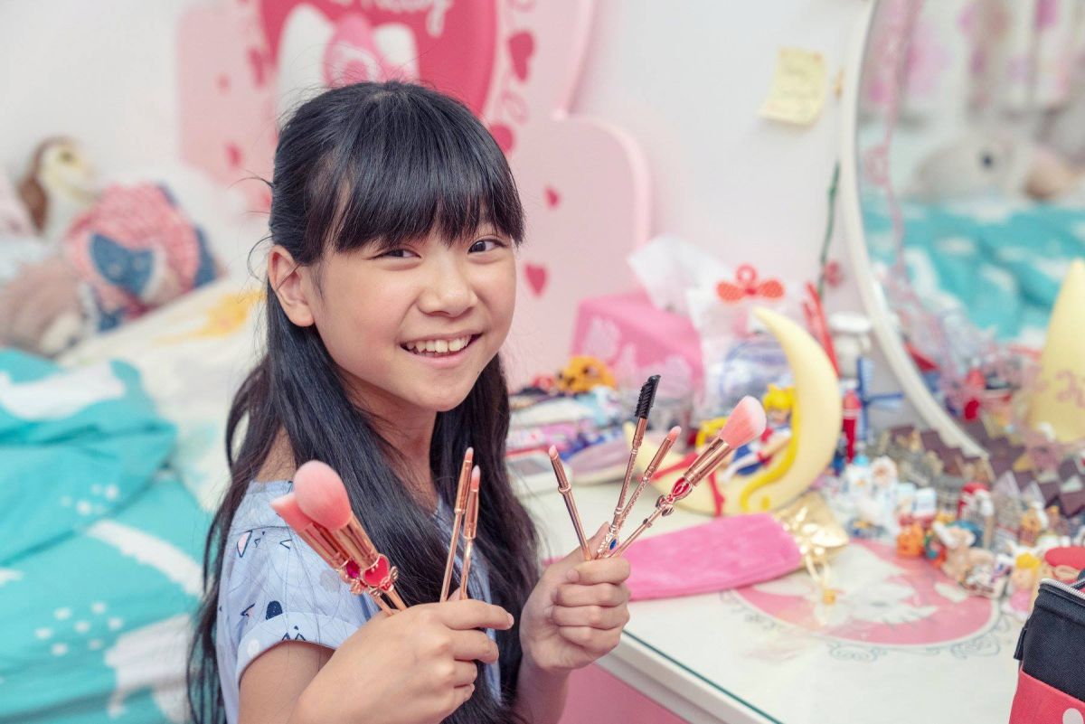 ▲喬喬成為曝光率高的童星，身為普通孩子的童年也隨之消逝。（圖／臉書）

