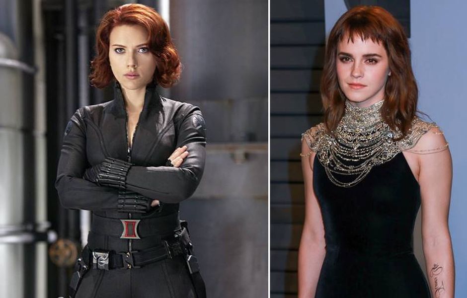 ▲艾瑪華森（右）傳出也將演出《黑寡婦》。（圖／劇照+美聯社）