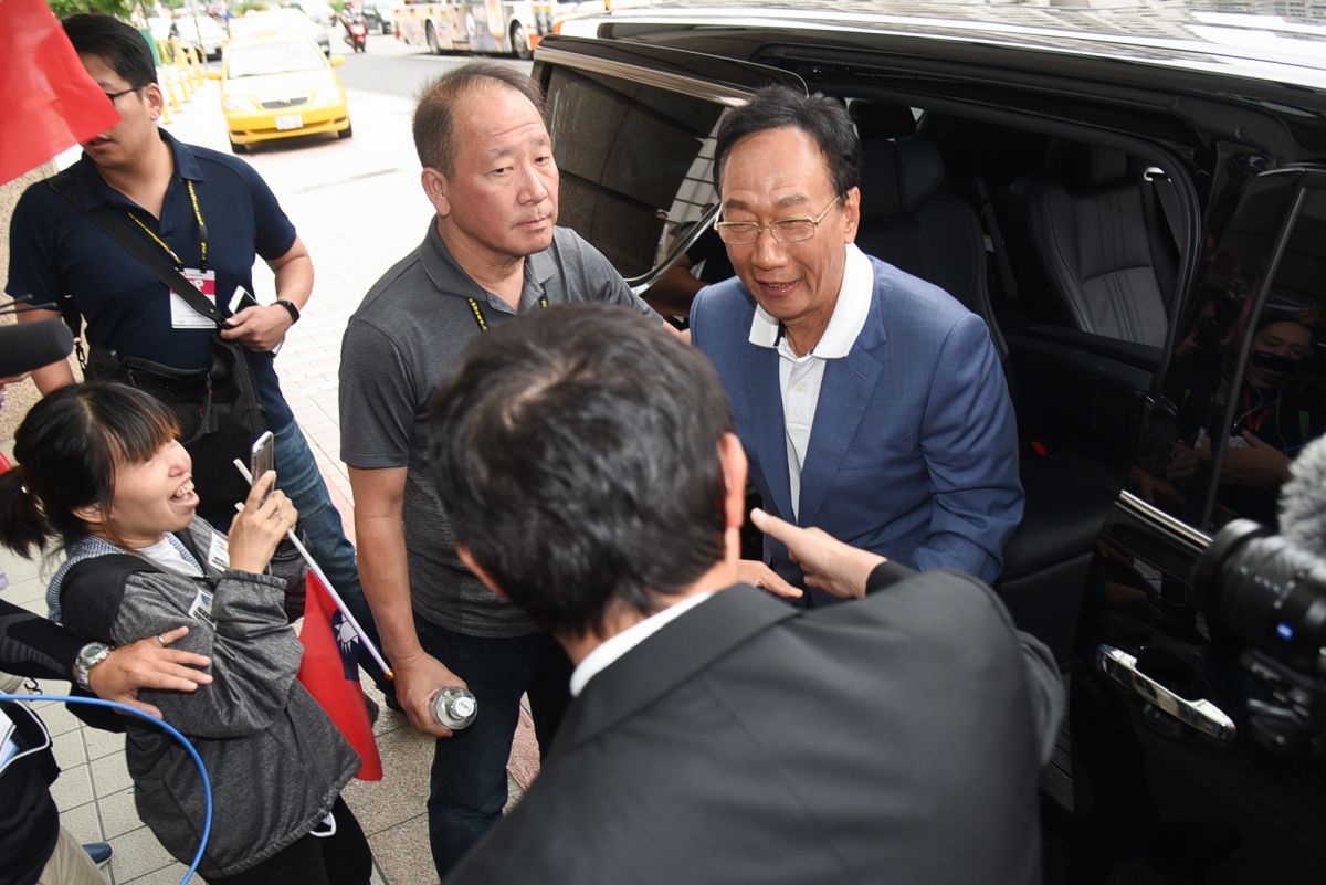 郭台銘參觀Computex展。（圖／記者陳明安攝，2019.05.29）