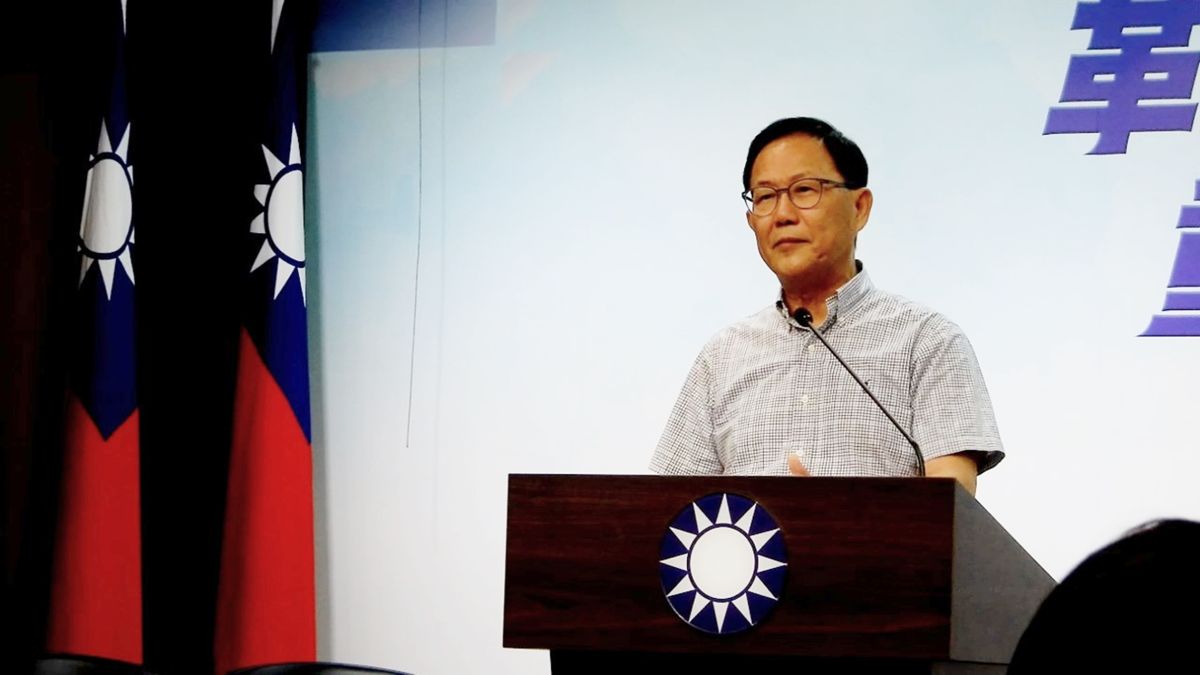 國民黨台北市長候選人丁守中30日宣布對「台北市長選舉無效一審敗訴」提出上訴。（圖 / 記者陳弘志攝，2019.05.30）