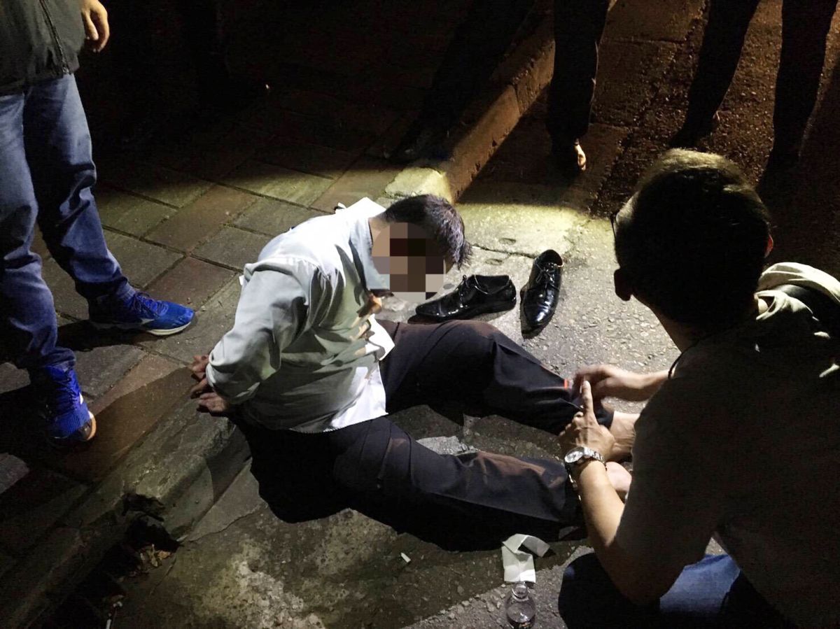 ▲遭到通緝的林姓男子，持刀砍傷民眾並搶奪機車逃逸，範圍遍及中壢、平鎮和桃園區。（圖／記者李春台翻攝）