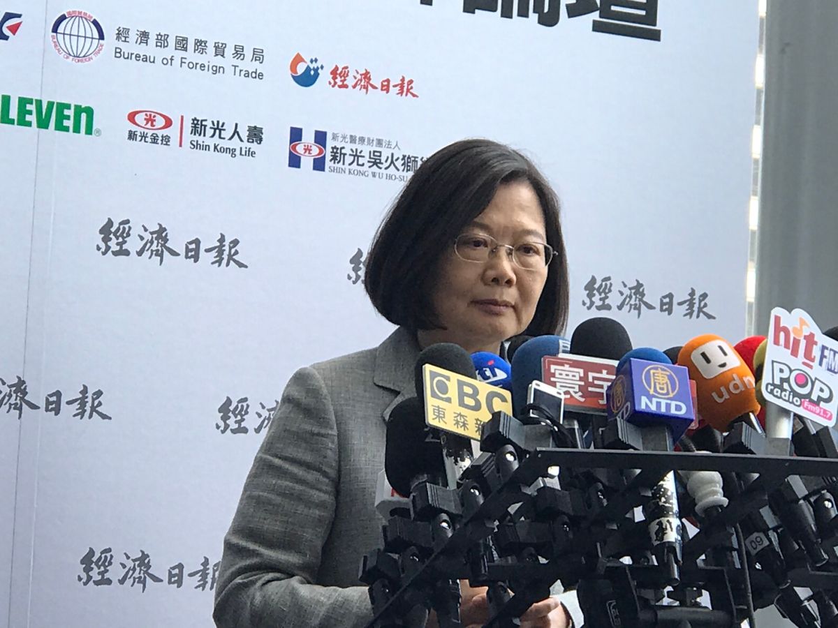 民進黨中執會以昨天決方式，通過修改總統初選辦法，對於未來如果初選輸給了賴清德，總統蔡英文是否會支持賴清德參選？蔡英文30日受訪時表示，這時候不應該問我這問題，我當然會說我會贏」。（圖／記者林人芳攝，2019,05,30)